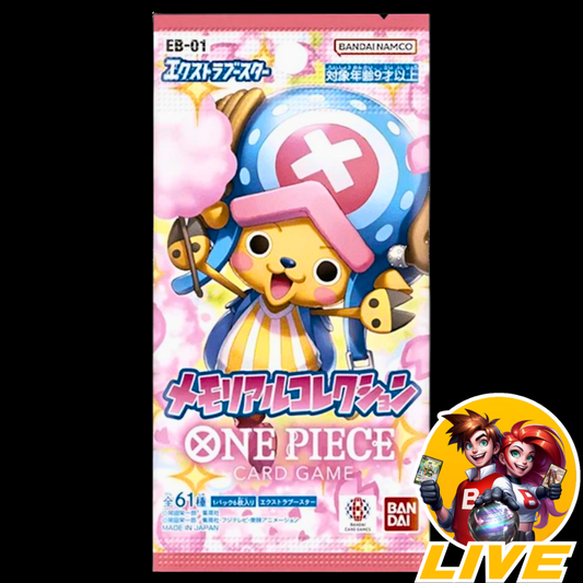 One Piece EB-01 Booster Pack JAPANESE (READ description!)