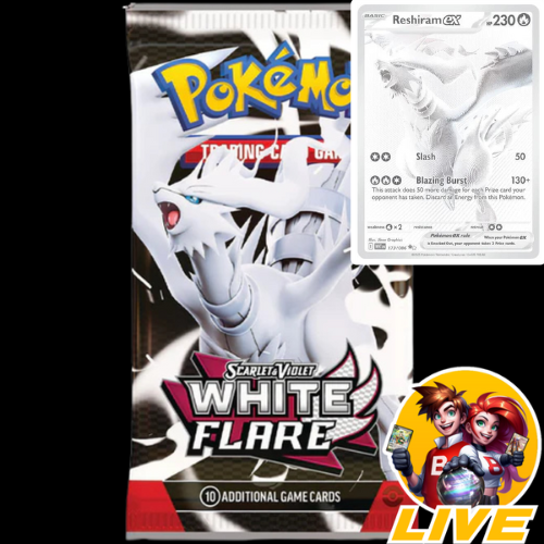*SIR HUNT* Pokémon White Flare Booster Pack (READ description!)
