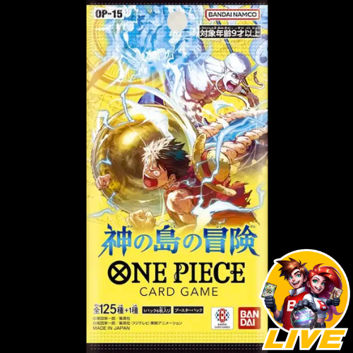 One Piece OP-15 Booster Pack JAPANESE (READ description!)
