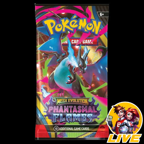 Pokémon Phantasmal Flames Booster Pack (READ description!)